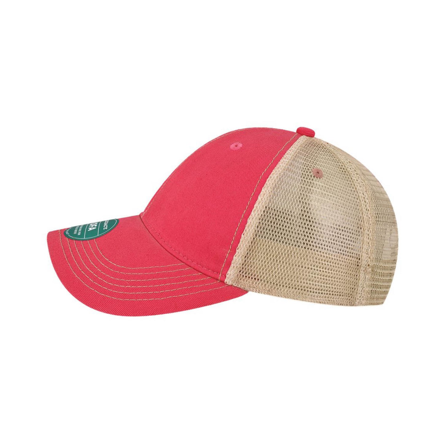 HOWDY-Dark Pink-Khaki-Soft Mesh Back-Snapback-Dad Hat-Unstructured-Cowboy Font