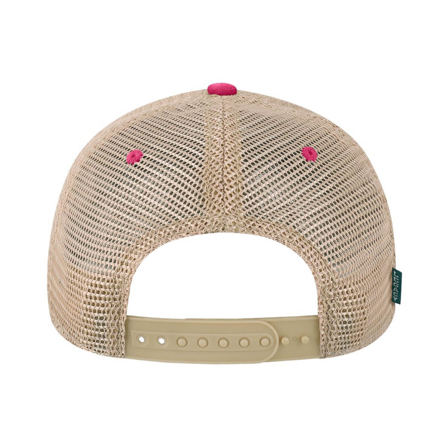 HOWDY-Dark Pink-Khaki-Soft Mesh Back-Snapback-Dad Hat-Unstructured-Cowboy Font