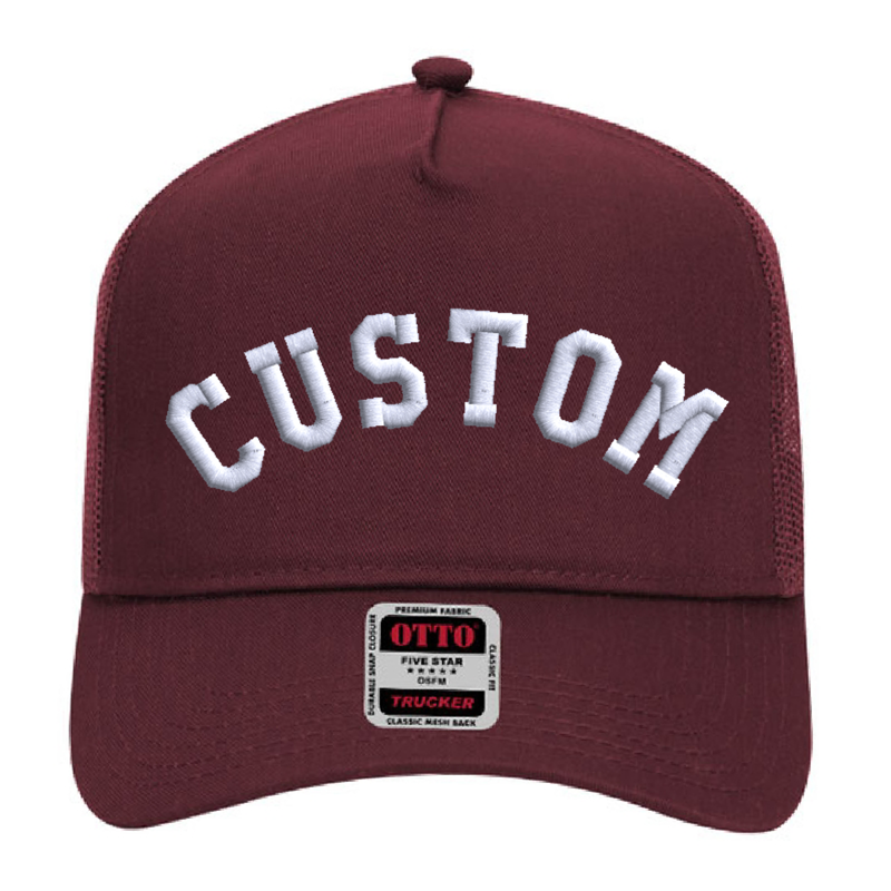 Custom Text Embroidered Hats