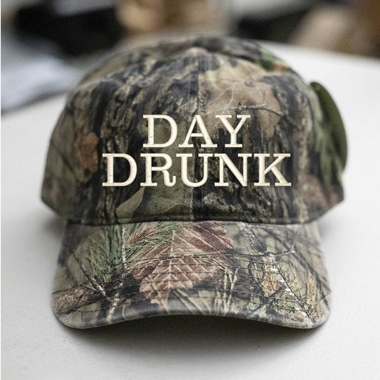 DAY DRUNK Camo hat