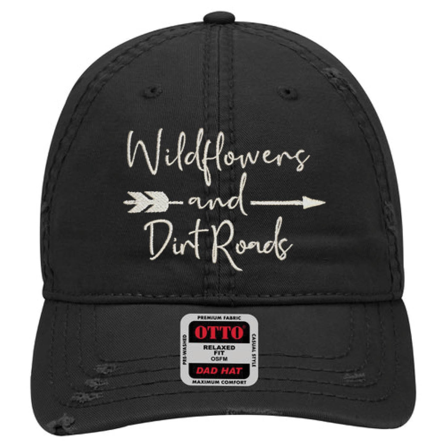 Wildflowers and Dirtroads Distressed Hat