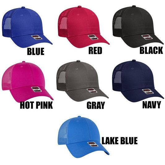 Youth Baseball Cap Blanks Trucker Snapback